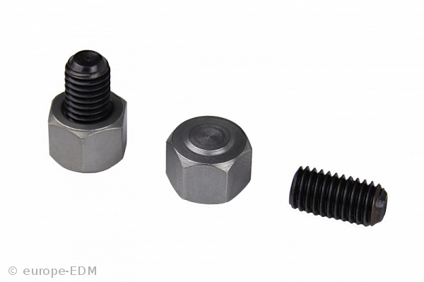 Stützfuß SW13 10,2mm mit Gewindestift