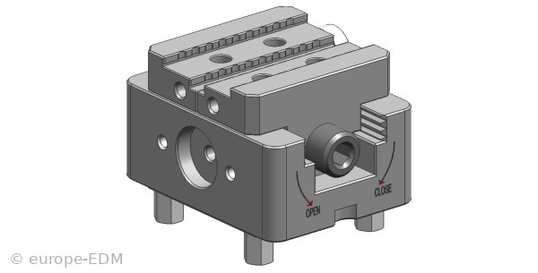 Centering vise ITS-50 compatible