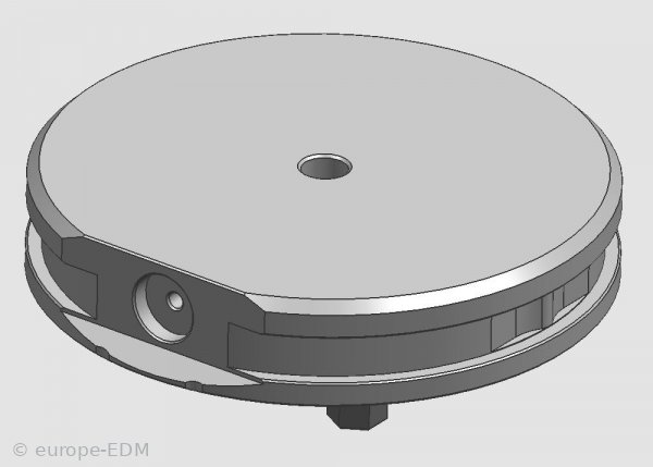 Palette Ø 148mm G-Plate INOX Blank