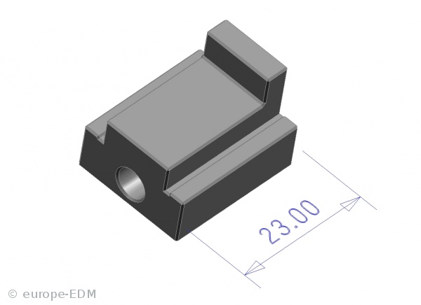 Spannbacke 33- 66mm fuer Pendelschraubstock