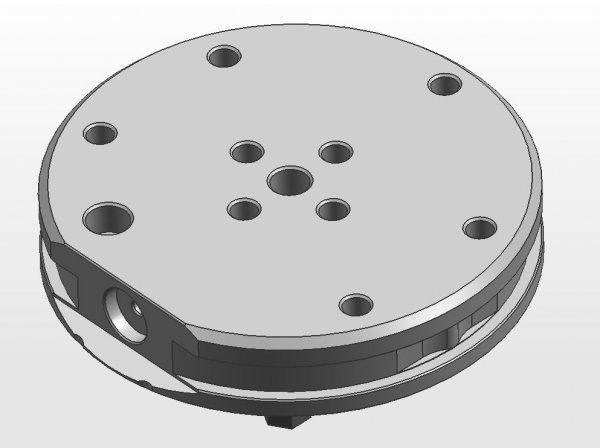 Palette Ø 148mm ITS-100 kompatibel ALU zum Verschrauben