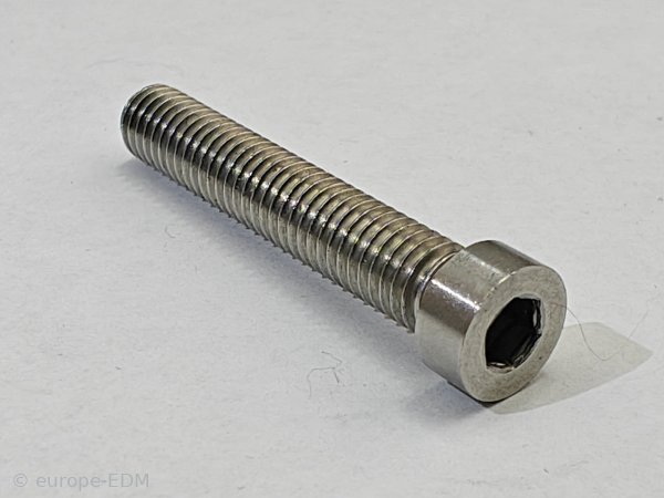 Sonderschraube M6x35mm fuer Elektrodenhalter mit Stift 3/4mm