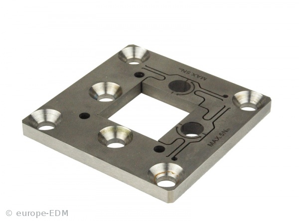 Spannplatte 20mm für Niederzughalter